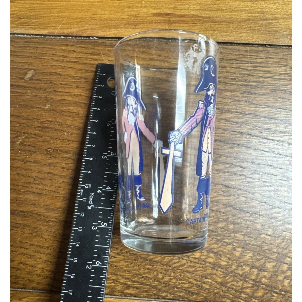 Vintage McDonald's Glass - ‎ Captain Crook (Evil Master of the Filet-o-Fish)